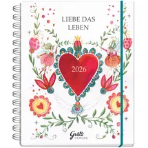 Grätz Verlag GmbH Taschenkalender Liebe das Leben