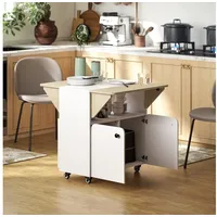 Homcom Klapptisch 83 x 75 x 83 cm weiß