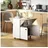 Homcom Klapptisch 83 x 75 x 83 cm weiß