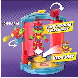Alltoys SUPERTHINGS Rivals of Kaboom Secret Base Fury Storm – Geheime Höhle von Fury Storm, inkl. 1 Kazoom Kid und 1 SuperThing Exclusive und viel Zubehör