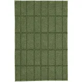 KLEINE WOLKE Badteppich Tiles, 60x100 cm, Forest