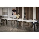 endo-moebel Dunaj 90 x 75 x 130 cm weiß
