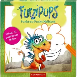 Coppenrath Punkt-zu-Punkt-Malblock - Furzipups
