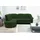 DOMO collection Eckcouch Polyester L-Form 2-Sitzer Grün