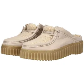 CLARKS Pantolette sand / wollweiß 41