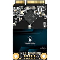 SHARKSPEED mSATA SSD 256GB Mini SATA 3 (6Gb/s) TLC 3D NAND SSD Festplatte Interne Solid State Drive für Notebooks,Desktop PC (256GB, mSATA)