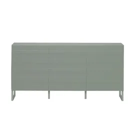 Höffner Sideboard Foresto , grün , Maße (cm): B: 164,6 H: 82,4 T: 41.6