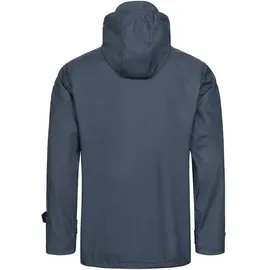 DEPROC activ Regenjacke DEPROC ACTIVE "Friesennerz GANDER MEN", Herren, Gr. L (52), blau (navy), Obermaterial: 100% Polyurethan; Futter: 100% Polyester, sportlich, Langarm mit Druckknopf, Jacken, auch in Großen Größen erhältlich