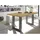 58 aufm Kessel Eila 140 x 90 x 75 cm grau/braun