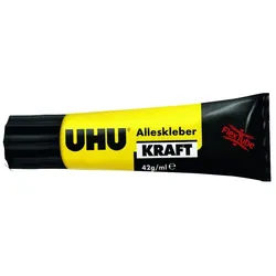 UHU Alleskleber Kraft FLEX + CLEAN, transparent, 18 g