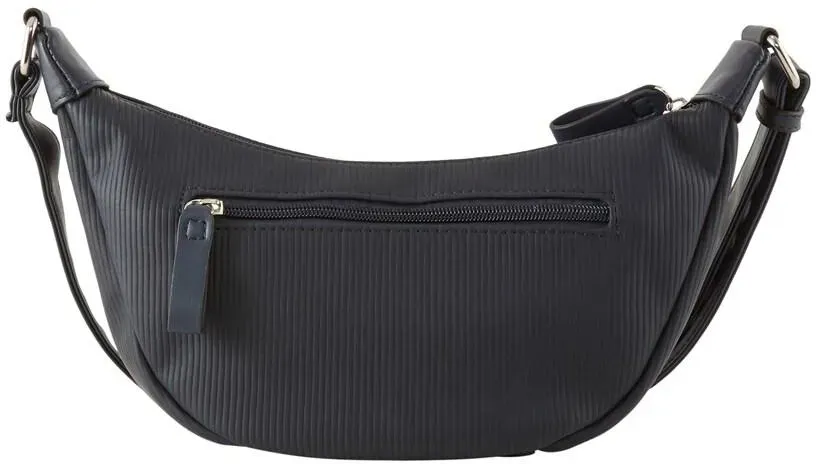 TOM TAILOR DENIM Damen TTLIRIEL CORD M Umhängetasche aus Lederimitat, blau, Uni, Gr. ONESIZE