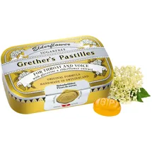 Hager Pharma Gmbh Grethers Elderflower zuckerfrei Pastillen