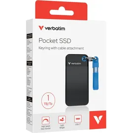 Verbatim Pocket SSD 1 TB USB 3.2 Gen2 Schwarz/Blau 32191