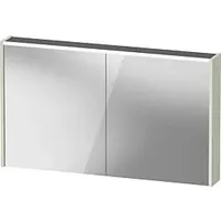 Duravit D-Code Spiegelschrank Verspiegelt DC71080HHHH1000 1200x700x148, Blassgrün Matt, Steckdose