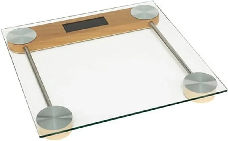 Transparente Glas-Digitalwaage