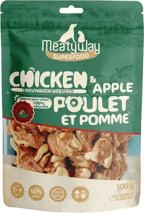 MeatyWay Huhn und Apfel 100 g