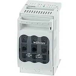 Hensel 22002423 NH-Sicherungslasttrennschalter Gr. 00C, kontaktierbar auf Sammelschiene NH RT 00C