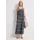 STREET ONE Midikleid Zick-Zack-Muster Blau 38