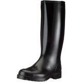 Spirale Nora Anton Herren Gummistiefel, Unisex-Erwachsene Langschaft Gummistiefel, schwarz 48