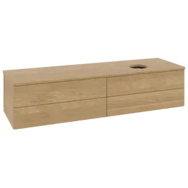 Villeroy & Boch Waschtischunterschrank 4 Auszüge 160 x 36 x 50 cm Honey Oak