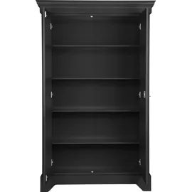 Woood Isabel Garderobenschrank 191 x 118 x 0 schwarz
