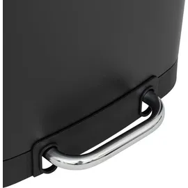 5 five simply smart 5five simply smart Mülleimer "ariane" 20l aus schwarzem metall - Schwarz