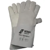 AS Arbeitsschutz GmbH Nitras, VULCANUS 35, Schweißerhandschuhe, grau 10