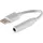 S/CONN maximum connectivity USB-C Audio Adapter 3,5 mm Weiß