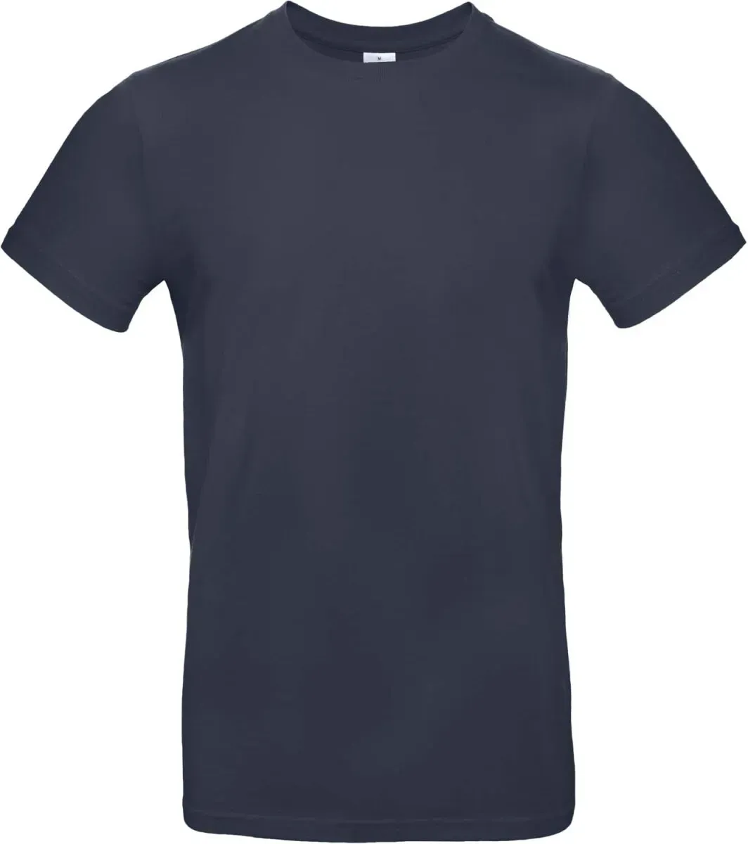B&C Herren Schweres T-Shirt #E190 TU03T navy S