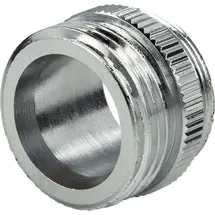 tecuro Adapter für Armaturen M24x1 auf 3/4 Zoll, verchromt