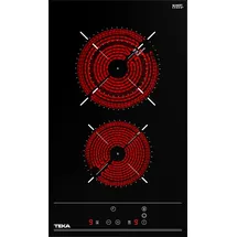 Teka Tzc 32320 Ttc Glaskeramikkochfeld 30 Cm 2 Brennern - Black Glass