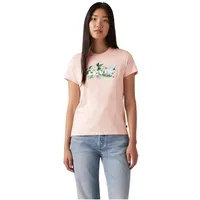 Levi's The Perfect Kurzarm-T-Shirt Carnation Bw Fill Lc XS