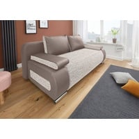 COLLECTION AB Schlafsofa Moritz, mit Bettfunktion und Bettkasten, komfortabler Federkern grau 200 cm x 85 cm x 98 cm