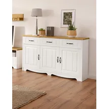 OTTO home Trinidad 148 x 89 x 37 cm Gelb / Weiß