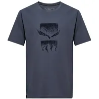 Salewa Eagle 3cime Kurzarm-t-shirt - Java Blue - S