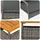 vidaXL Garten Bistro Set 3-tlg. Grau