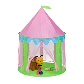 Relaxdays Spielzelt Prinzessin - Rosa