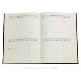 paperblanks ltd. 12-Monatskalender Smaragdblume Grande 2027 Vertikal
