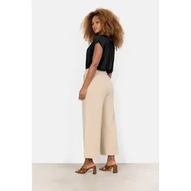 Soyaconcept Schlupfhose »SC-SIHAM 36« Sommerhose, bequeme Culotte in 7/8 Länge und lässiger Passform Gr. S, N-Gr, sand, Obermaterial: 95% Polyester, 5% Elasthan, Hosen Chinohose