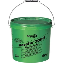 Sopro Montagemörtel Racofix 2000 1:3 Raumteile (Wasser/Mörtel) 15 kg Eimer