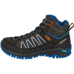Wanderschuh BRÜTTING "Outdoorstiefel Mount Meloni", Gr. 43, schwarz, Synthetik, Schuhe