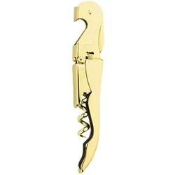 Korkenzieher Edelstahl gold