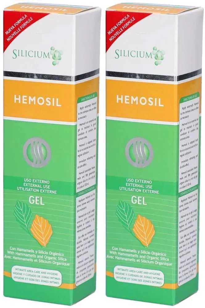Silizium Hemosil Gel Zur äußerlichen Anwendung