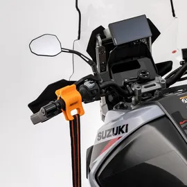 Hi-Q Tools Lenker Abspannklammern Paar für Motorradzubehör 110x69x52 mm