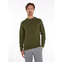 Tommy Hilfiger Rundhalspullover »PIMA ORG CTN CASHMERE CREW Neck grün