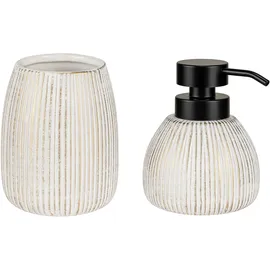 Wenko Pascoli Badaccessoire-Set Goldfarben