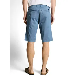Tom Tailor Herren TTSLIM Chino Shorts, blau, Uni, Gr. 34