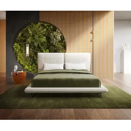 DeLife Cusino 140 x 200 cm Bouclé Creme-Weiß