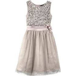 bonprix Kleid, silber, 164