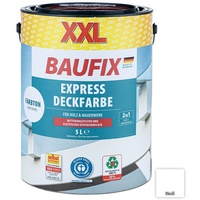 Baufix XXL-Express-Deckfarbe 5 Liter - Weiß